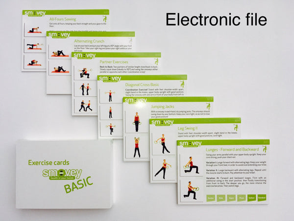 Smovey Exercise electronic, File pack - **Sales are final!!** ( image file will be mailed to your email address provided)